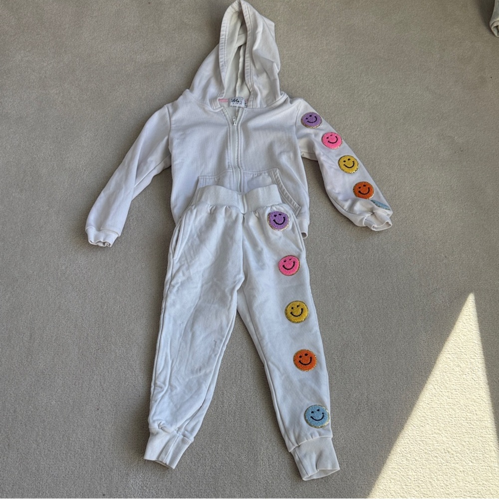 Lola + The Boys rainbow cozy emoji set size 6
